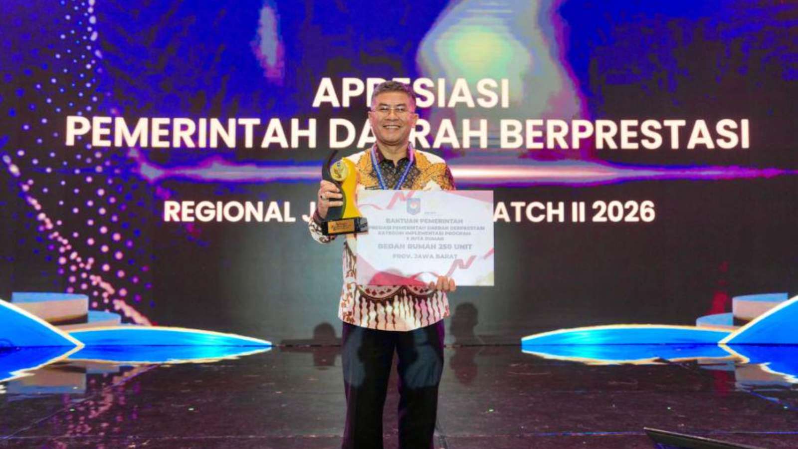 Berhasil Kawal Program 3 Juta Rumah, Pemprov Jabar Terima Apresiasi dari Kemendagri