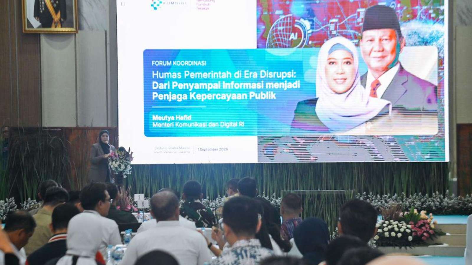 The government has united over 8,000 public relations networks, ensuring faster policy communication.